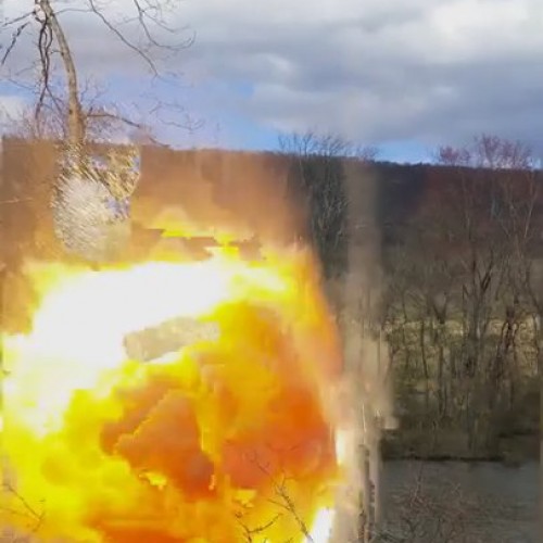 slowmotion tannerite hit